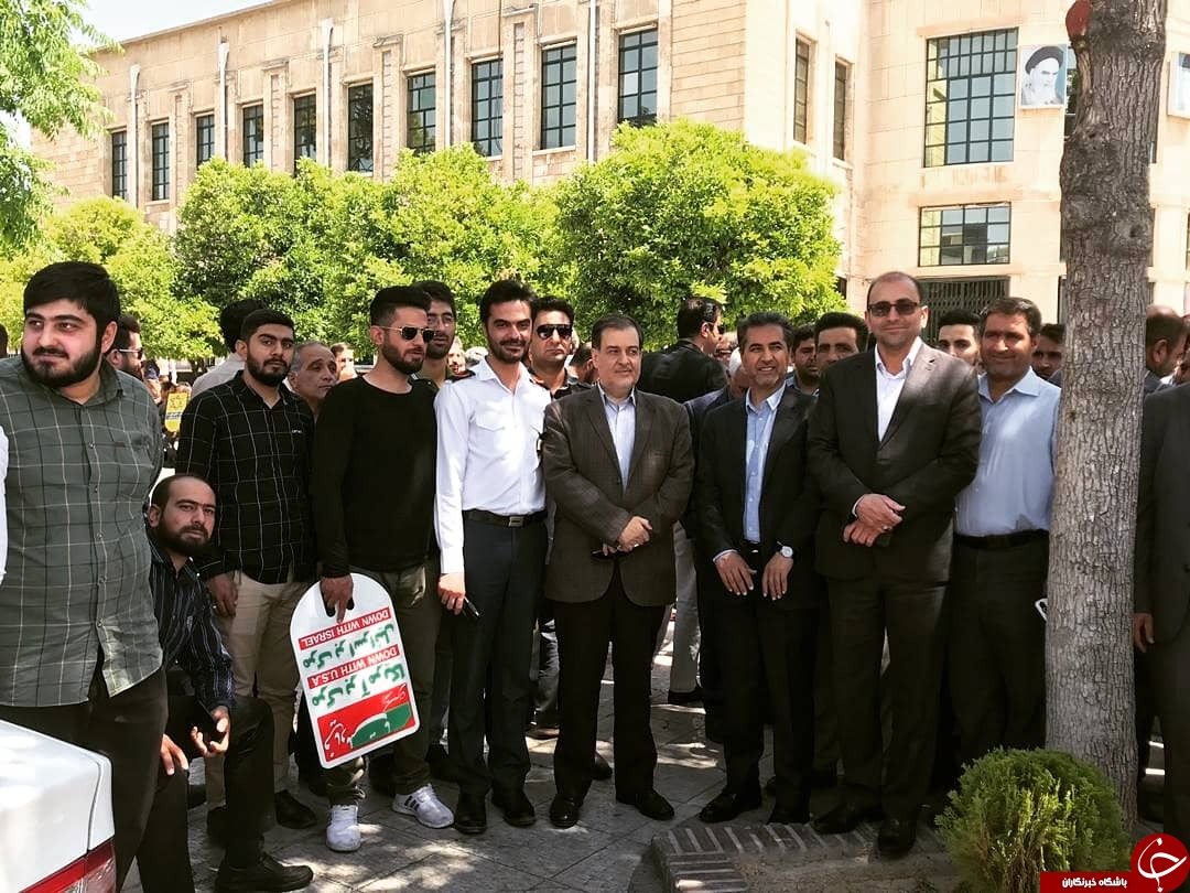 راهپیمایی سازمان&zwnj;های مختلف فارس در روز جهانی قدس + عکس