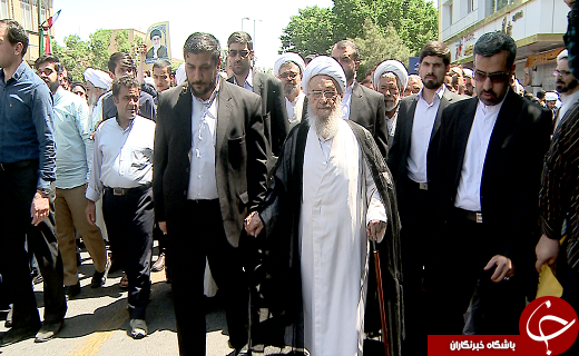 خروش ندای رهایی قدس شریف از شهر بانوی کرامت(س) طنین انداز شد+تصاویر
