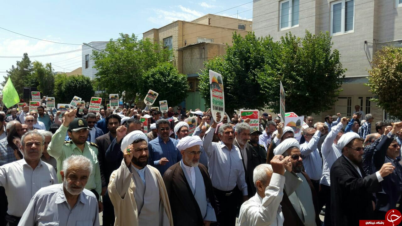 راهپیمایی روز قدس ۹۸ از قاب دوربین عکاسان در شهر&zwnj;ها و روستاهای استان سمنان