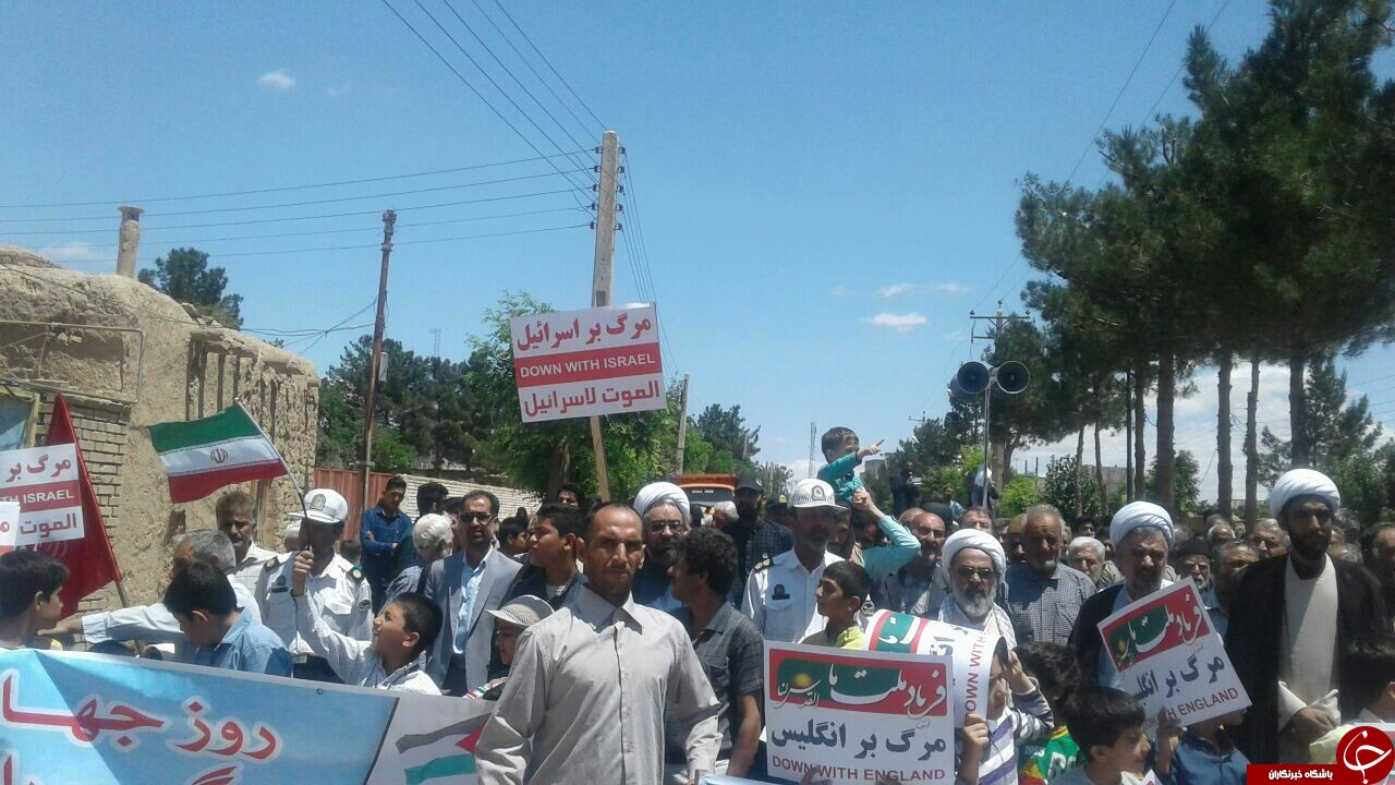 راهپیمایی روز قدس ۹۸ از قاب دوربین عکاسان در شهر&zwnj;ها و روستاهای استان سمنان