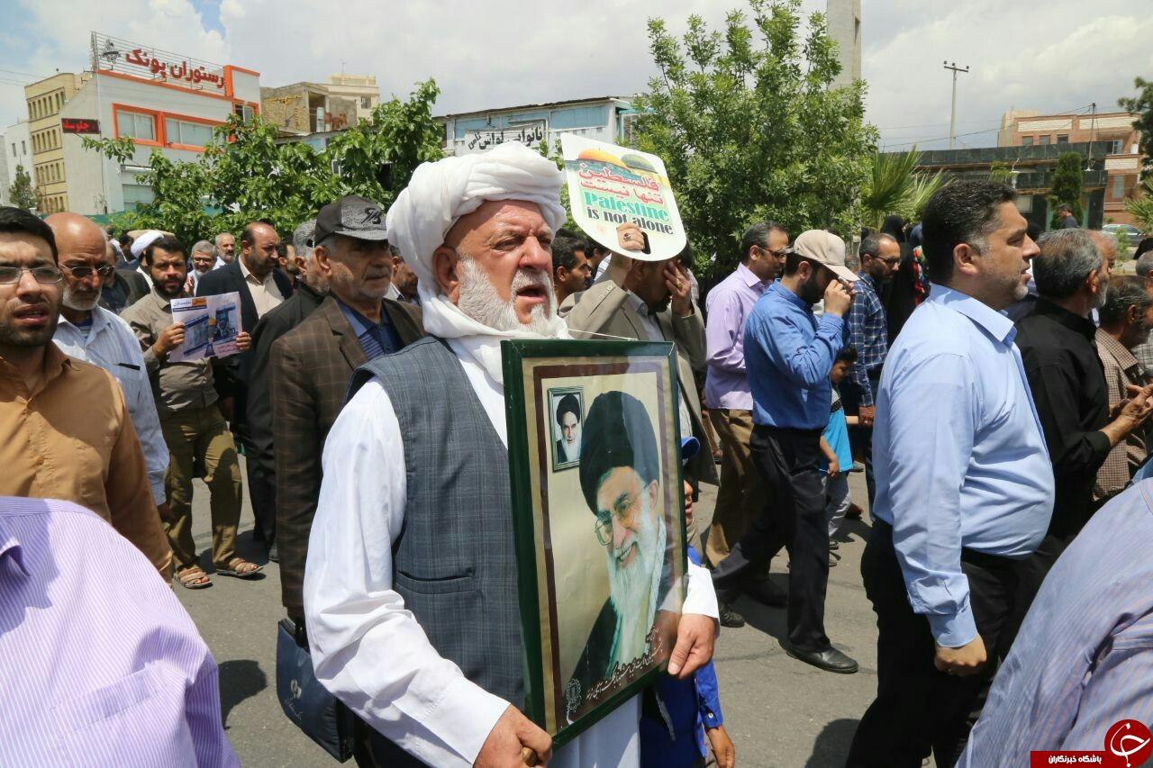راهپیمایی روز قدس ۹۸ از قاب دوربین عکاسان در شهر&zwnj;ها و روستاهای استان سمنان