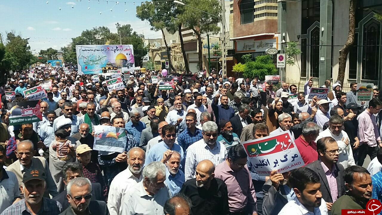 راهپیمایی روز قدس ۹۸ از قاب دوربین عکاسان در شهر&zwnj;ها و روستاهای استان سمنان