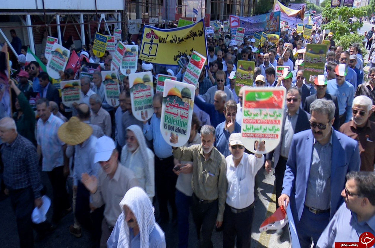 تصاویری از حضور ساحل نشینان بوشهری در راهپیمایی روز جهانی قدس