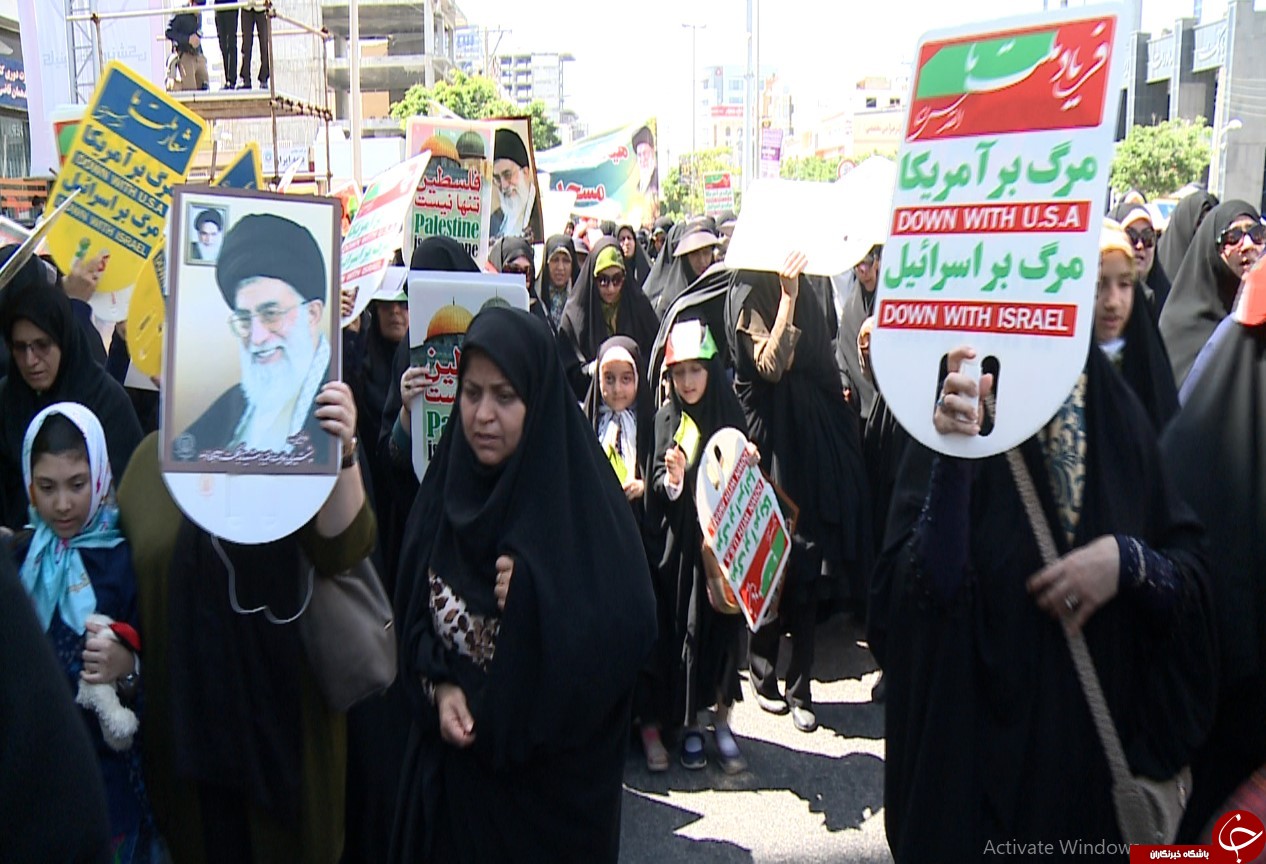 تصاویری از حضور ساحل نشینان بوشهری در راهپیمایی روز جهانی قدس