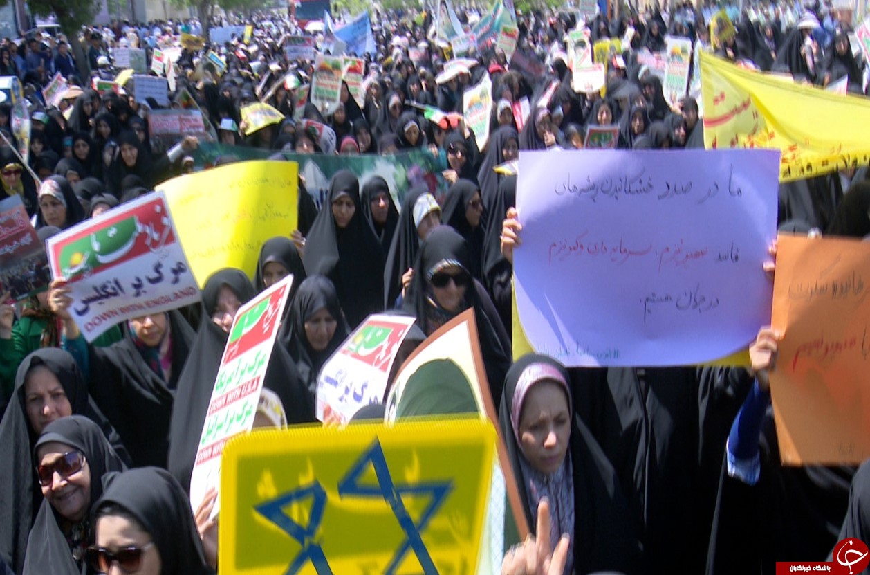 تصاویری از حضور ساحل نشینان بوشهری در راهپیمایی روز جهانی قدس