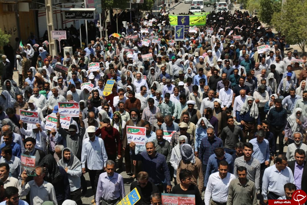 تصاویری از حضور ساحل نشینان بوشهری در راهپیمایی روز جهانی قدس