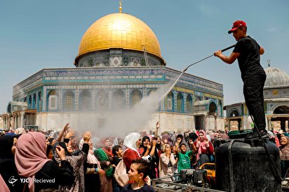 روز قدس در مسجد الاقصی