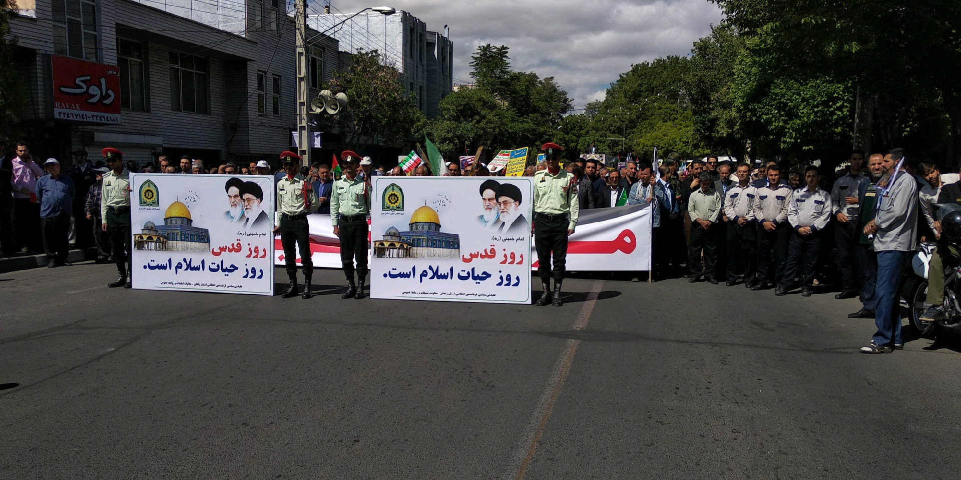 آغاز راهپیمایی روز  جهانی قدس در زنجان