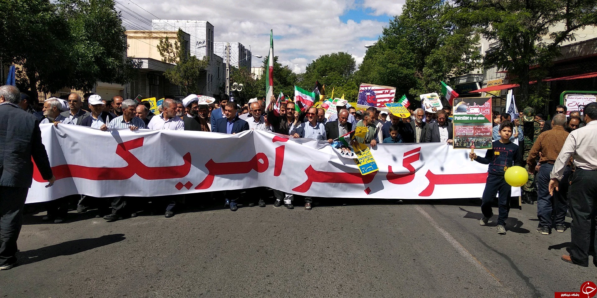 آغاز راهپیمایی روز  جهانی قدس در زنجان