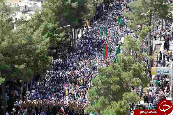 نابودی اسرائیل فریاد یک صدای کرمانی ها است+ تصاویر