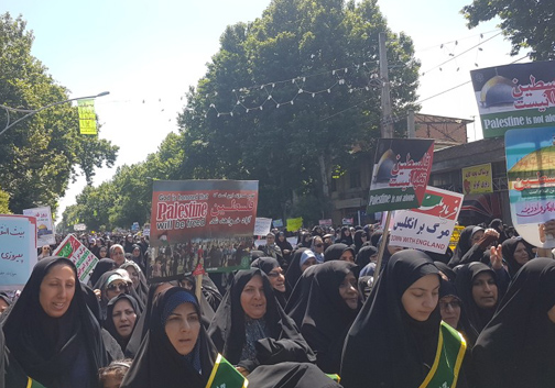 حضور پرشور و کم نظیر مردم گلستان در راهپیمایی روز قدس+ تصاویر