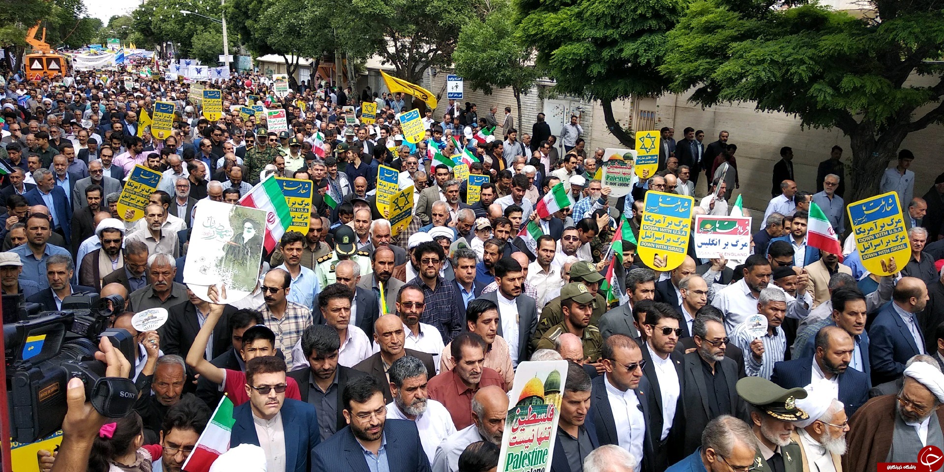 آغاز راهپیمایی روز  جهانی قدس در زنجان