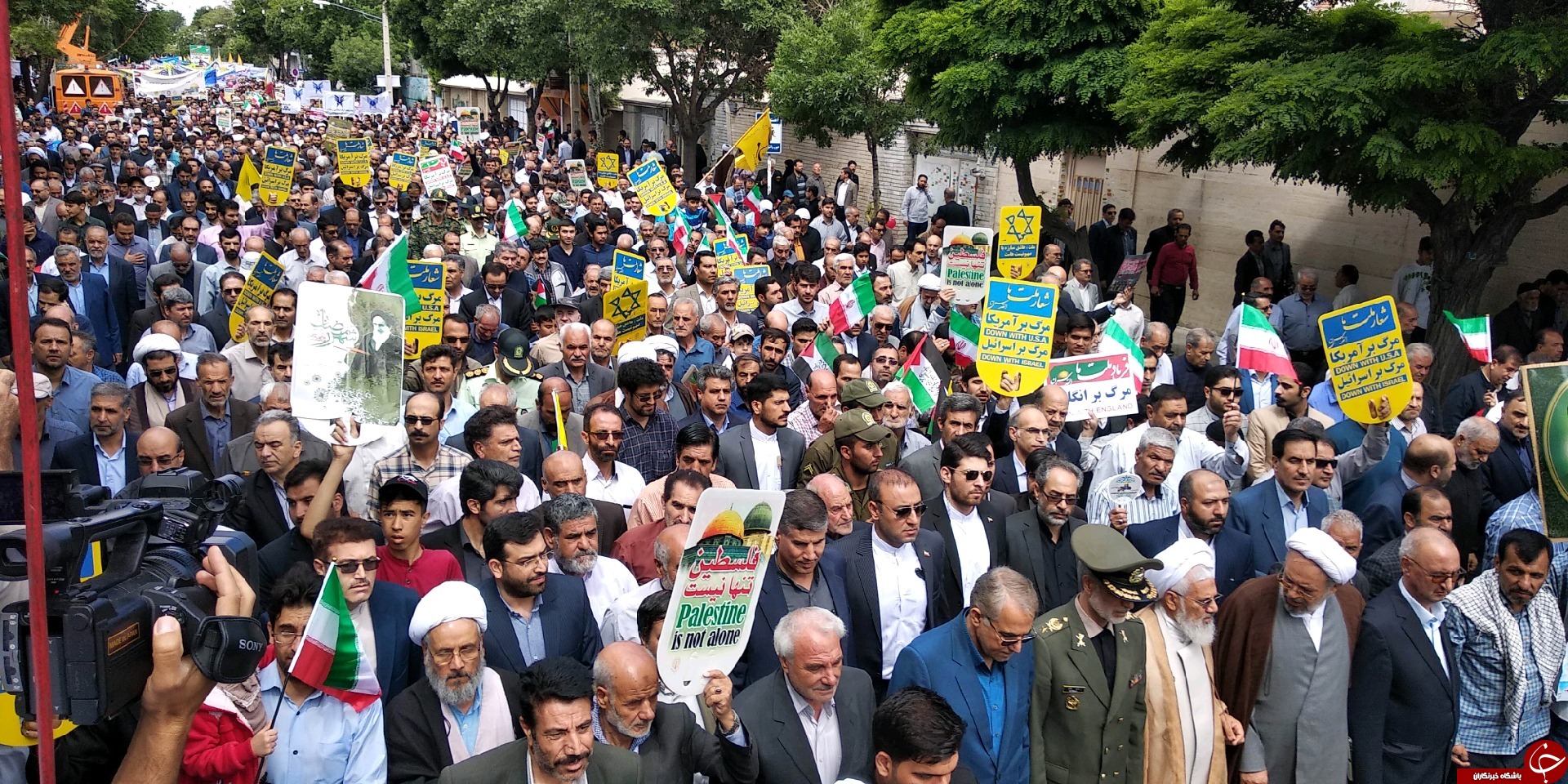 آغاز راهپیمایی روز  جهانی قدس در زنجان