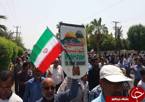 جلوه&zwnj;های حضور هرمزگانی&zwnj;ها در راهپیمایی روز جهانی قدس