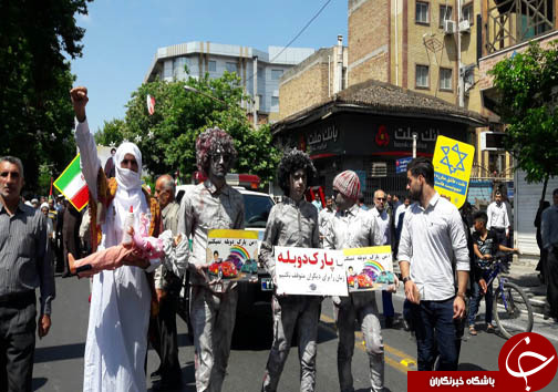 راهپیمایی قدس ۹۸   از نگاه دوربین عکاسان در شهر&zwnj;های مازندران + تصاویر