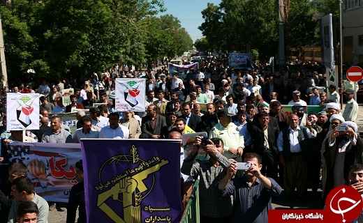 آغاز راهپیمایی روز جهانی قدس در شهرستان&zwnj;های آذربایجان غربی