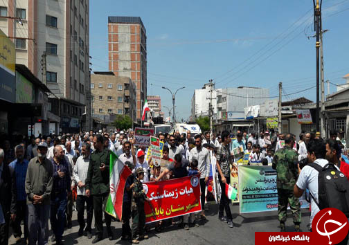 راهپیمایی قدس ۹۸   از نگاه دوربین عکاسان در شهر&zwnj;های مازندران + تصاویر