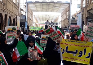 حضور مردم خوزستان در راهپیمایی روز قدس