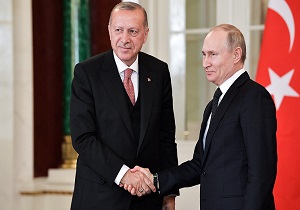 گفتگوی تلفنی اردوغان و پوتین درباره سوریه