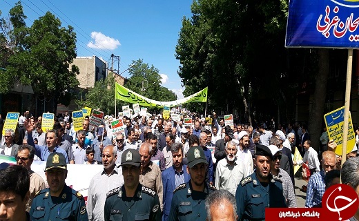 مردم آذربایجان غربی در حماسه ای دیگر خلق کردند/آغاز راهپیمایی روز جهانی قدس در آذربایجان غربی