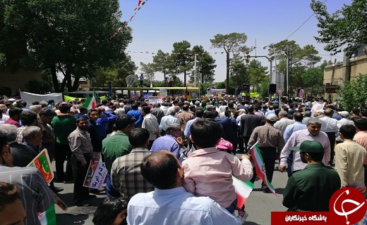 آغاز راهپیمایی روز قدس در یزد همزمان با سراسر کشور + تصاویر آغاز راهپیمایی روز قدس در یزد همزمان با سراسر کشور + تصاویر