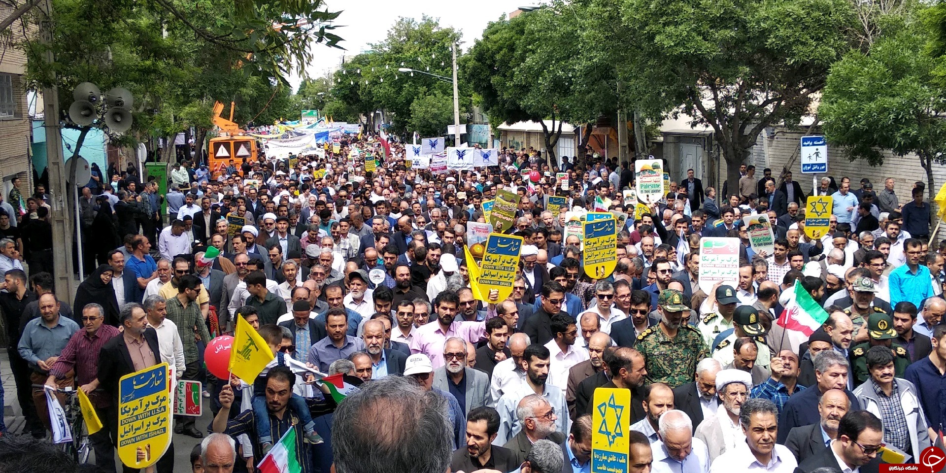 آغاز راهپیمایی روز  جهانی قدس در زنجان