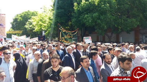 آغاز راهپیمایی روز قدس در آذربایجان شرقی