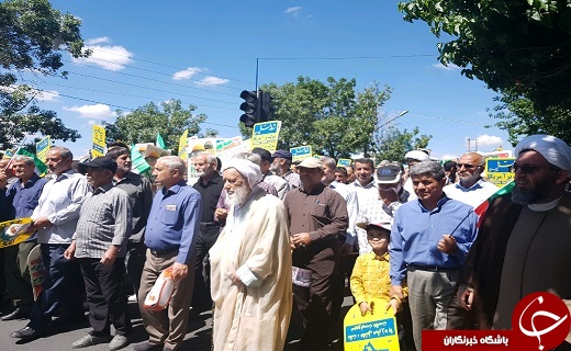 مردم آذربایجان غربی در حماسه ای دیگر خلق کردند/آغاز راهپیمایی روز جهانی قدس در آذربایجان غربی