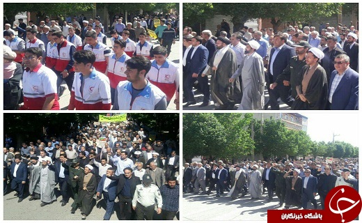 آغاز راهپیمایی روز جهانی قدس در شهرستان&zwnj;های آذربایجان غربی