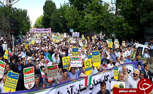 مردم آذربایجان غربی در حماسه ای دیگر خلق کردند/آغاز راهپیمایی روز جهانی قدس در آذربایجان غربی