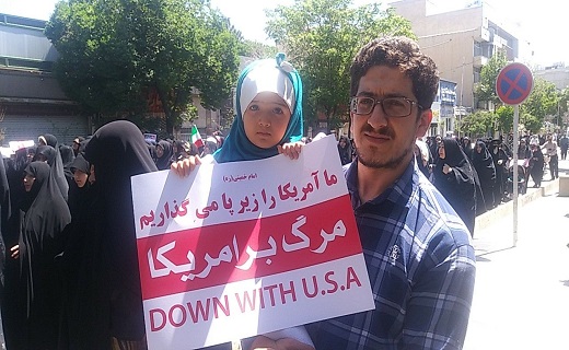 عکس&zwnj;ها و حاشیه&zwnj;های راهپیمایی روز قدس در استان قزوین