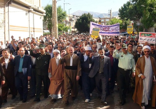 برگزاری مراسم &laquo;روز جهانی قدس&raquo; در استان کرمانشاه