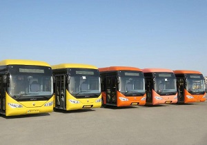 بکارکیری ۸ دستگاه اتوبوس جدید در مناطق پایین شهر همدان