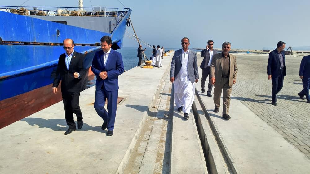بازدید معاون عمرانی و توسعه امور شهری و روستایی وزارت کشور از بندر چابهار