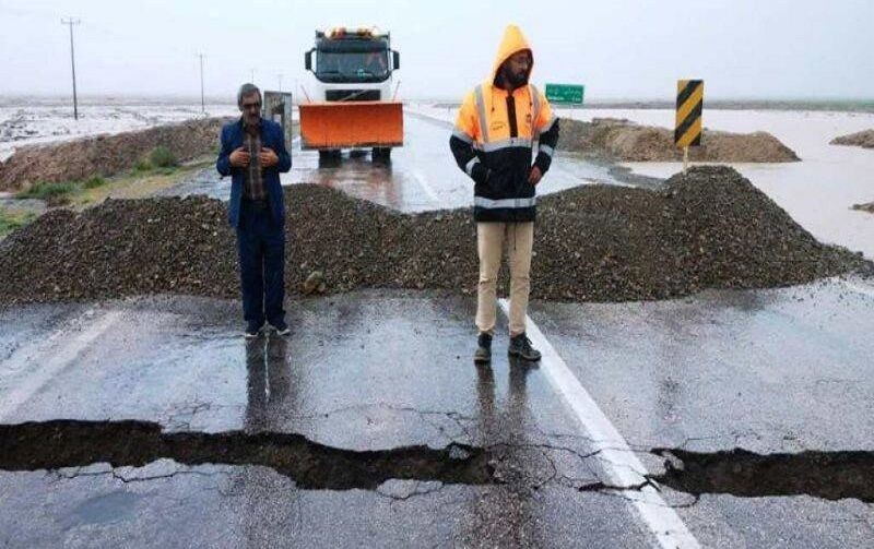 انسداد برخی محور&zwnj;های روستایی در خراسان رضوی
