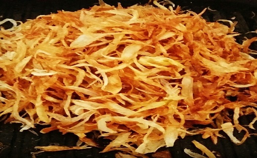 پیاز سرخ&zwnj;کرده بسته&zwnj;ای چند؟