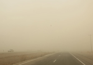 وقوع طوفان شن در کرمان
