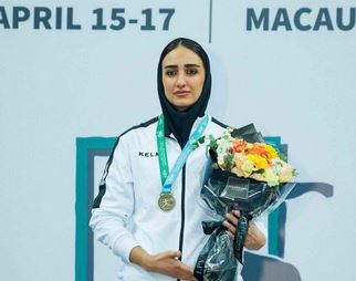 دانشجوی دانشگاه اراک قهرمان مسابقات کاراته آسیا