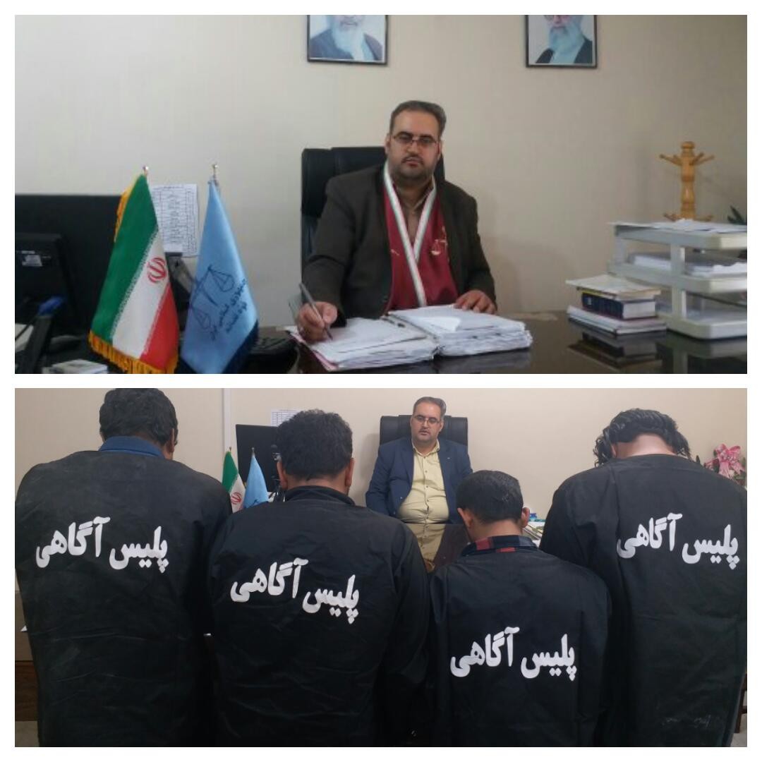 سارقان ۴۲۳ راس احشام در دام پلیس منوجان
