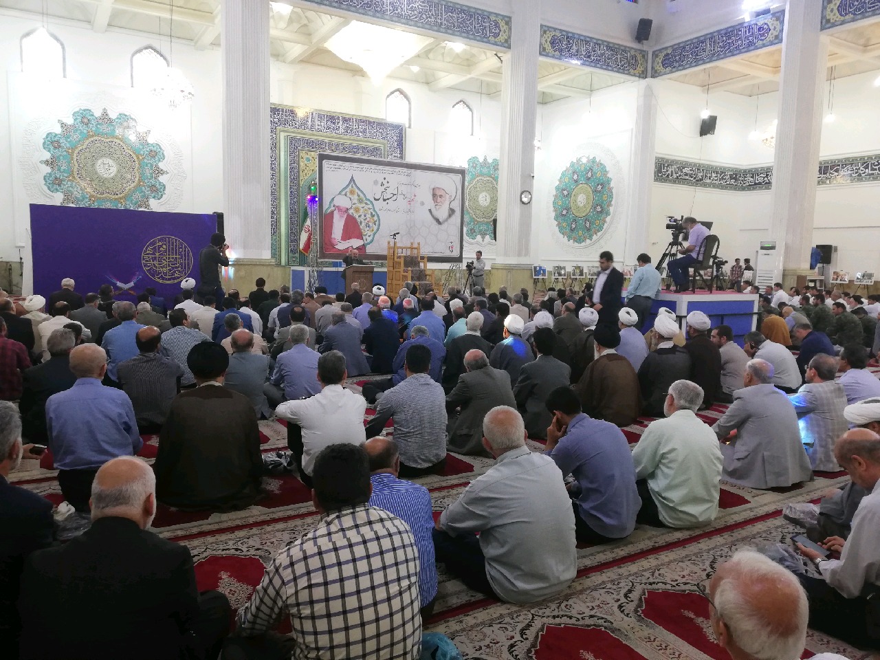 مراسم سالگرد شهادت آیت الله احسانبخش در رشت + عکس