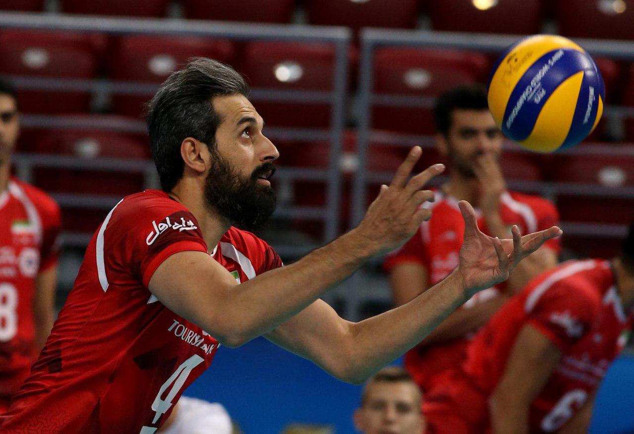 آمار جالب سعید معروف در لیگ ملت های والیبال