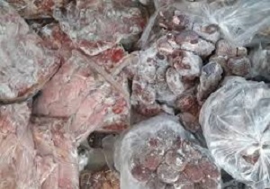 کشف ۶۸۵ کیلوگرم گوشت فاسد در خلخال