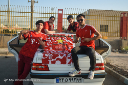 جشن قهرمانی پرسپولیس در جام حذفی