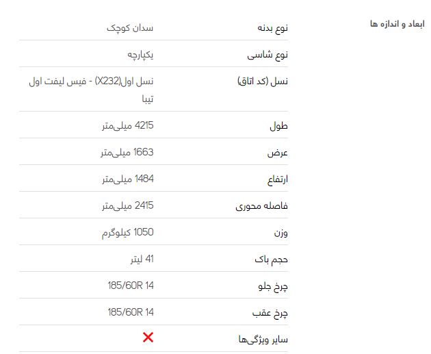 ساینا SX دنده ای
