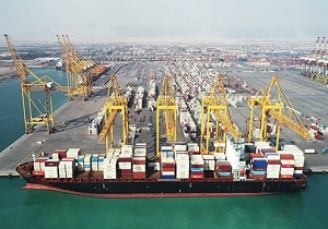 افزایش ترازنزیت کالای غیر نفتی از بنادر غرب هرمزگان