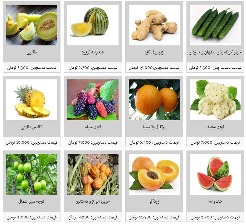 قیمت برخی میوه&zwnj;های تابستانه کاهشی شد