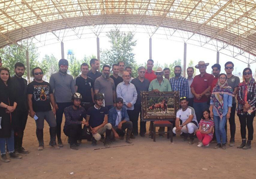 برگزاری دوره مربیگری سوارکاری درگلستان