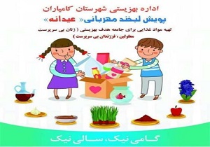پویش مردمی لبخند مهربانی عیدانه در کامیاران آغاز بکار کرد