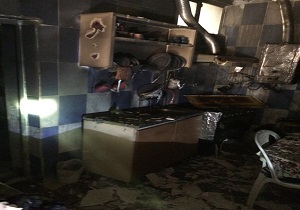 آتش سوزی یک منزل مسکونی در خرمشهر
