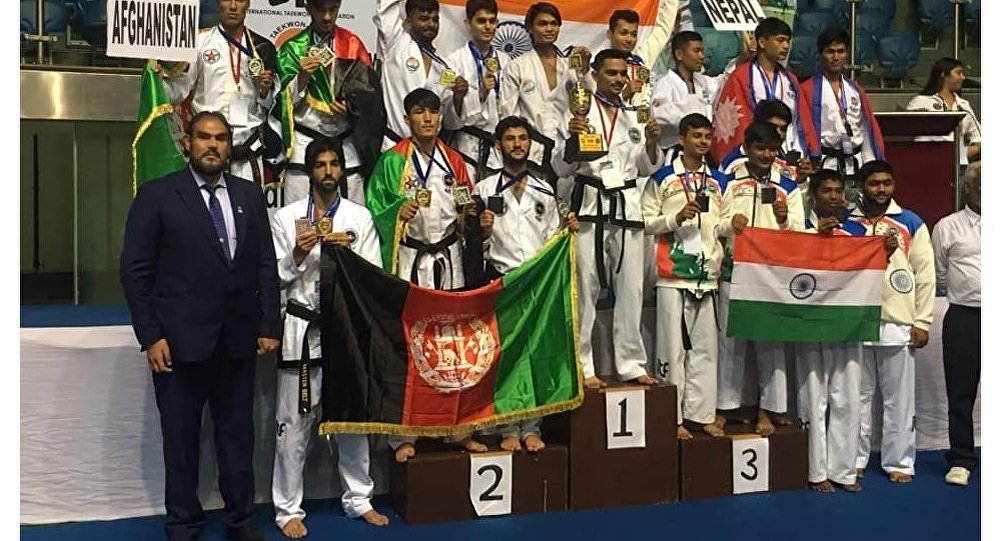 تیم ملی تکواندوی افغانستان نائب قهرمان جنوب آسیا شد